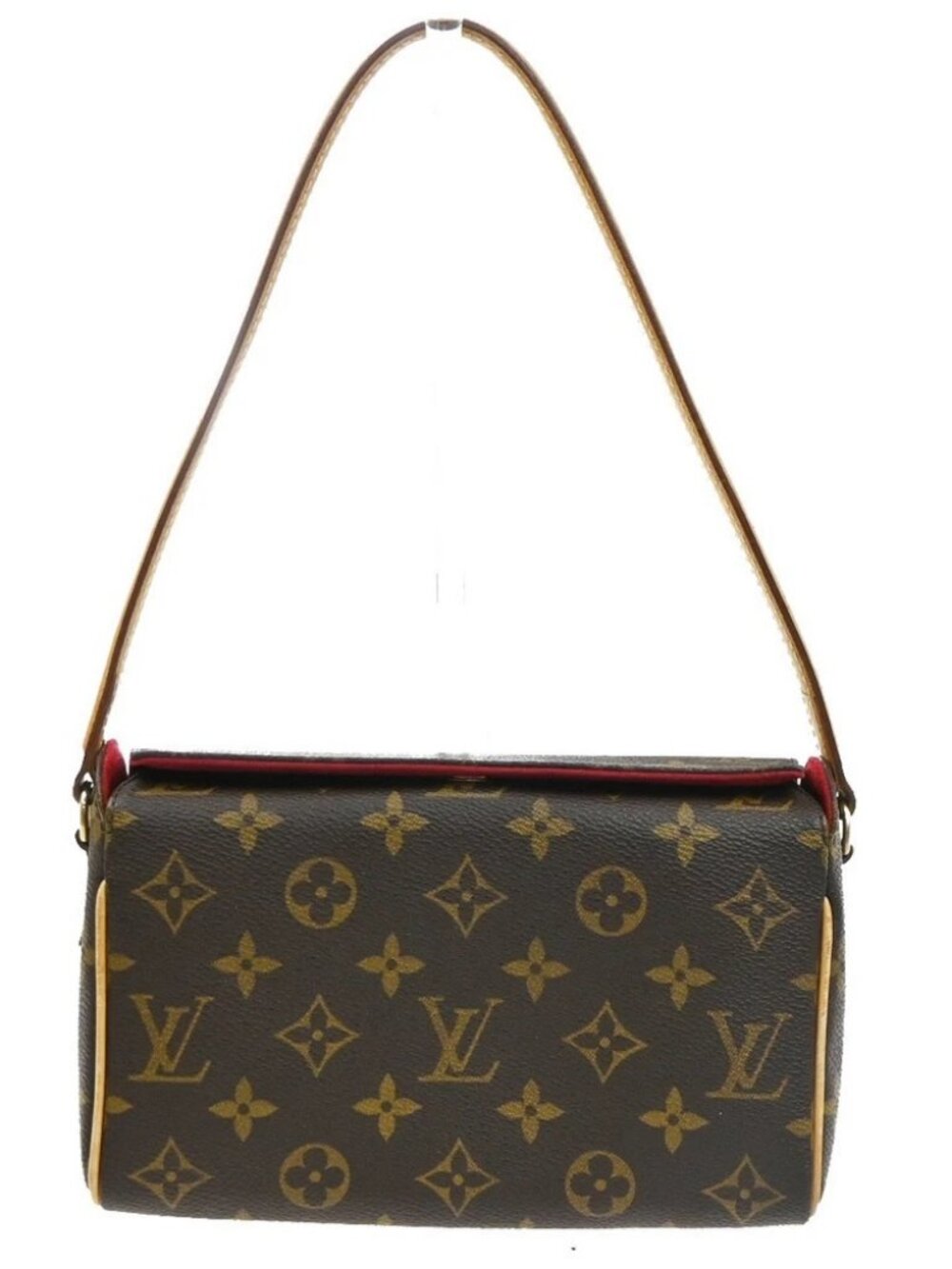 LOUIS VUITTON LV Recital Long Shoulder Bag Monogram Brown